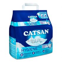 Наповнювач Catsan Hygiene Plus для котячого туалету, поглинаючий, 4.9 кг (10 л)