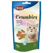 Ласощі Trixie Crumbies для котів, птах, з додаванням таурину, 60 г