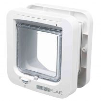 Дверцята Trixie SureFlap 4-Way Cat Flap, для кішок, 21 × 21 см, білий