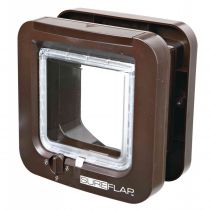 Дверцята Trixie SureFlap, для кішок, 21 × 21 см, коричневий