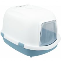 Туалет-домик Trixie Primo XXL, для кішок, 56 × 47 × 71 см, синій / білий