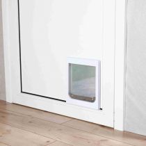 Дверцята Trixie, для собак, 25 × 29 см, білий