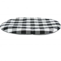 Лежак-матрас Trixie Scoopy для собак, чорний, сіро-білий, 54×35 см
