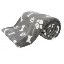 Підстилка Trixie Kenny для собак, плюш, сірий, 100×75 см