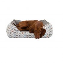Лежак Trixie Juno для собак, з поліестеру, сірий, 75×65 см
