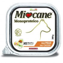 Вологий беззерновой корм Morando MioCane Monoproteico Only Chicken для собак, з куркою, 300 г