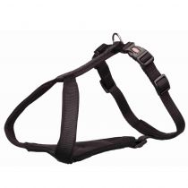 Шлея Trixie Premium Y-Harness XXS-XS для собак, 30-37 см, 10 мм, чорний