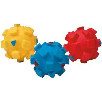 Іграшка Croci м'яч з квадратами для собак, вініл, 9 см, 12 шт в уп, ціна за упаковку