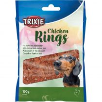 Ласощі Trixie курячі кільця, для собак, 100 г