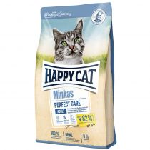 Сухий корм Happy Cat Minkas Perfect Care для кішок, з птицею і рисом, 0.5 кг