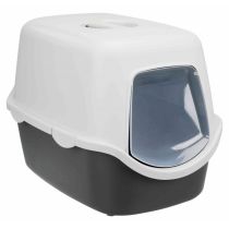 Туалет-будиночок Trixie Be Eco Vico для котів, біло-чорний, 40×40×56 см
