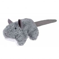 Іграшка Trixie для кішок, миша плюшева сіра, 8 см