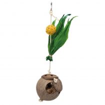 Гніздо-кокос на мотузці Trixie, для птахів, 35 см