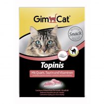 Вітаміни Gimpet Topinis для котів, з сиром, 180 табл, 220 г