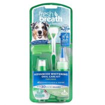 Набір Tropiclean Fresh Breath 3D Microguard для чищення зубів у собак, гель і щітка, 59 мл