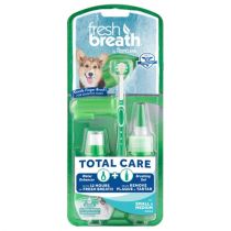 Набір Tropiclean Fresh Breath для догляду за ротовою порожниною, для собак дрібних і середніх порід, 59 мл