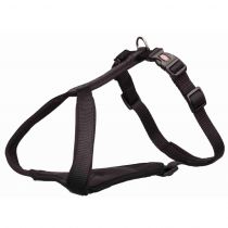 Шлея Trixie Premium Y-Harness L для собак, 75-95 см, 25 мм, чорний