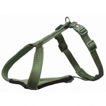 Шлея Trixie Premium Y-Harness L-XL для собак, 85-105 см, 25 мм, лісовий