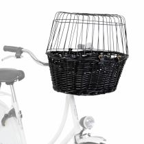 Транспортна кошик для велосипеда Trixie для собак, чорний, 50×41×35 см