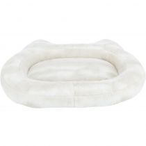 Лежак Trixie Nelli для собак, плюшевий, білий, 70×60 см