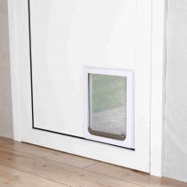 Дверцята Trixie, для собак, 30 × 36 см, білий