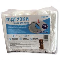 Пояс Magic Pet для собак (псів), розмір L, 63×22 см, 12 шт