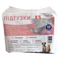 Памперси Magic Pet для собак (сук), розмір XS, 34×26 см, 10 шт