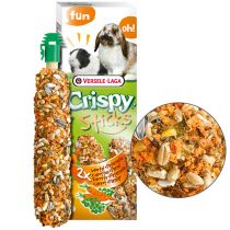 Корм Versele-Laga Crispy Sticks Carrot & Parsley для кроликів, морських свинок, 110 г