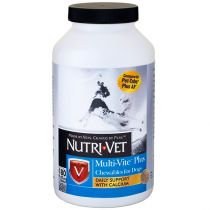 Мультивітаміни Nutri-Vet Multi-Vite Plus для собак, 180 табл