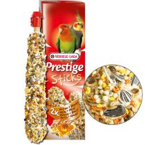 Ласощі горіхи з медом Versele-Laga Prestige Sticks Big Parakeets Nuts & Honey для середніх папуг, 140 г