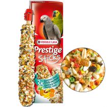 Ласощі екзотичні фрукти Versele-Laga Prestige Sticks Parrots Exotic Fruit для великих папуг, 140 г