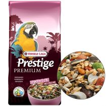 Корм Versele-Laga Prestige Premium Parrots для великих папуг, 15 кг