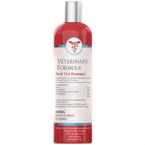 Шампунь Veterinary Formula Advanced Flea & Tick Shampoo, для собак і кішок, від бліх і кліщів 0.473 л