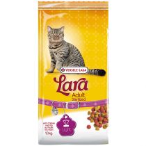 Сухий корм Lara Adult Sterilized для кастрованих котів і стерилізованих кішок, з куркою, 10 кг