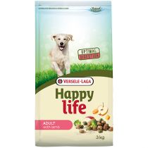 Сухий корм Happy Life Adult with Lamb для собак середніх і великих порід, з ягням, 3 кг