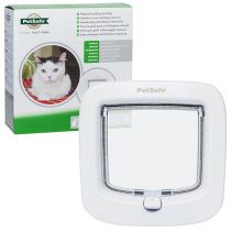 Дверцята з механічним замком PetSafe Staywell Manual-Locking Cat Flap для кішок, білий