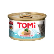 Консерви TOMi For Kitten with Salmon, з лососем, для кошенят, 85 г