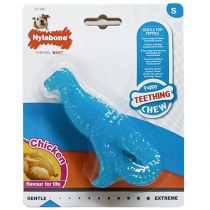 Іграшка Nylabone Puppy Chew Dinosaur S, смак курки, для цуценят до 11 кг