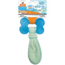 Іграшка Nylabone Puppy Chew Freezer Bone with Washcloth M, для цуценят до 11 кг