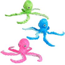 Іграшка м'яка Flamingo Bubbly Plush Octopus, для собак, 12 × 8 × 39 см