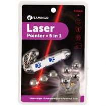Іграшка Flamingo Laser Pointer 5-in-1 лазерна указка, для кішок