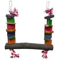 Іграшка Flamingo Parrot Toy Swing, для великих папуг, 30 × 4.5 × 33 см