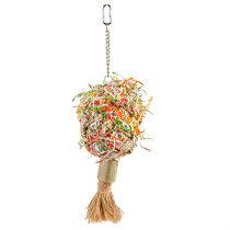 Іграшка Flamingo Papyr Parakeet Toy Bouquet, для папуг, 10 × 11 × 41 см