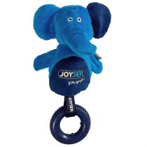 Іграшка Joyser Puppy Elephant with Ring слон з кільцем, для цуценят, синій, 22 см