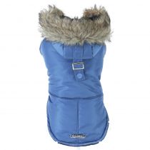 Куртка утеплена Croci Blue Parka для собак, зима, синій, 25 см