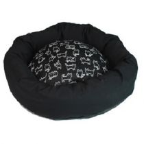 Диван Croci Nelson для собак і котів, чорний, 50 см