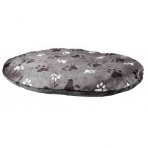 Матрац Trixie Gino для собак, принт лапки, сірий, 70×45 см