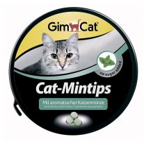 Ласощі GimCat Mint Tips в таблетках, для кішок, 330 шт
