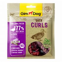 Ласощі GimDog Superfood Meat Curls, качка, для собак, 55 г