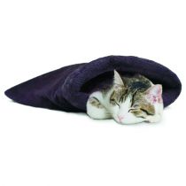 Спальний мішок Croci Furry для котів і собак, зігріває, 60×36 см